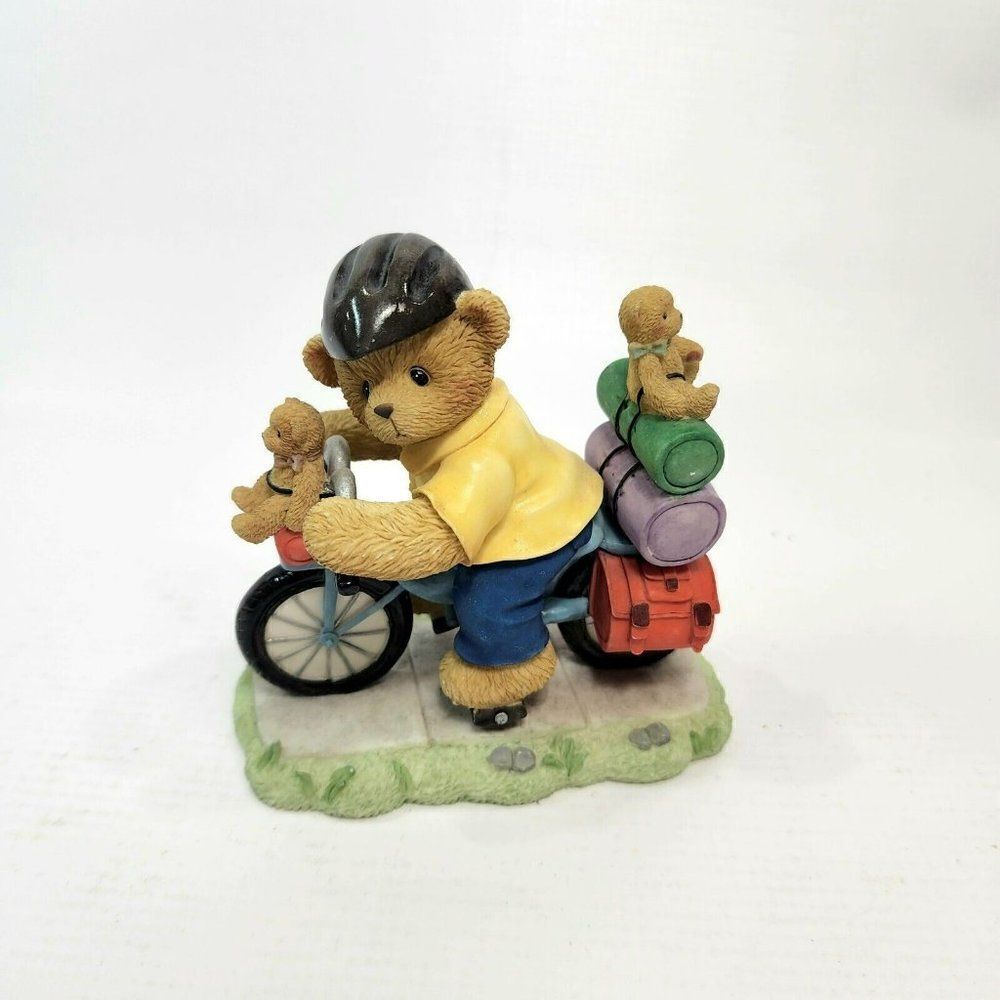 Cherished Teddies Karen and Jeff 2001 Sometimes‎ the road can be bumpy -Numbered